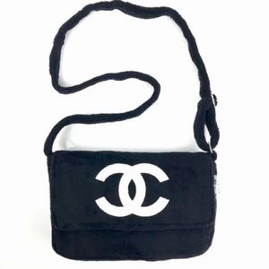 Chanel Black/White Logo Precision Bag